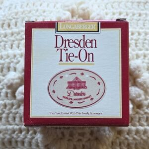 Longaberger Dresden Tie-On Accessory